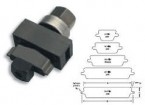 9-Pin Electronic Connector Panel Punch (0.982" Overall Length)