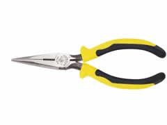 Klein 7-1/8 Journeyman Long-Nose Pliers  (Side-Cutting)