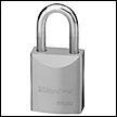 Solid Steel Pad Lock Keyed Different Shackle: 1-9/16" (6 Padlocks)