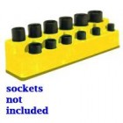 MTS Yellow 3/8" Drive Socket Holder