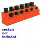 MTS Solar Orange 3/8" Drive Socket Holder