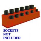 MTS Rocket Red 3/8" Drive Socket Holder