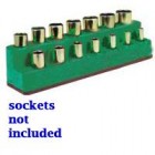 MTS Dark Green 3/8" Drive Impact Socket Holder