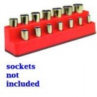 MTS Rocket Red 3/8" Drive Impact Socket Holder