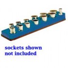 MTS Neon Blue 3/8" Drive Magnetic Socket Holder