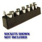 MTS Dark Green 3/8" Drive Deep Socket Holder