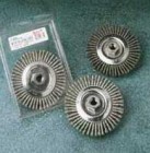 6-1/2"x.020 Wirex5/8-11 SS Stringer Bead Pipeline Wheels (6 Wheels)